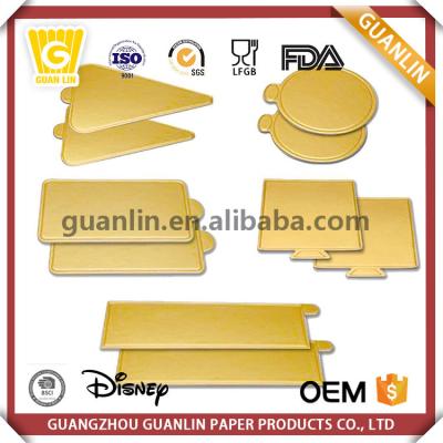 China Different Size Cake Base Customized Foil Gold Cardboard Foil Cake Drum Small for sale