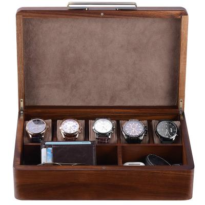 China Personal items of the men's watch stored in wooden storage cases such as sunglasses for sale