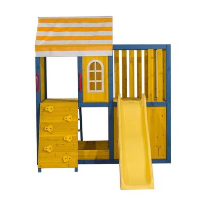 China Wholesale Kids Playhouse Playhouse Outdoor Easily Assembled Wooden Toys for sale