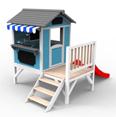 China New Style Lower Price Outdoor Kids Playhouse Easily Assembled Wooden Playhouse for sale