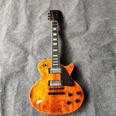 China Flamed maple veener China factory Smiger lp high end electric guitar L-G9-P2 for sale