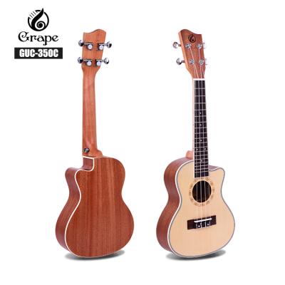 China OEM Hawaii Ukulele Hard Case Ukulele Solid Porcelain Tenor for sale