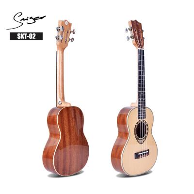 China Smiger Flawless Chinese Fir Ukulele 4 String Ukulele Tenor Ukulele Wooden Kit for sale