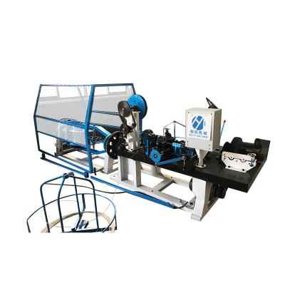 China Building Material Shops Newest Factory Price Fully Automatic Barbed Wire Machine With Steel Cover for sale