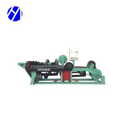 China Building Material Shops Hot Sale Galvanized Double Strand Twisted Barbed Wire Making Machine for sale