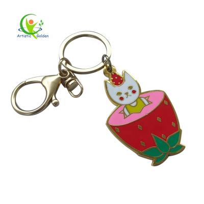 China Religious Keychains Parts Retractable Pencil Volleyball Fruit Yeezy Cat Lobster Clasp Katana Push Boxing Key Chain / for sale