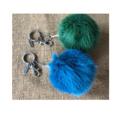 China Modern Customized Metal Promotion/Gift/Pom Pom Fur Ball Keychain With Souvenir/Collection/Award Tags for sale