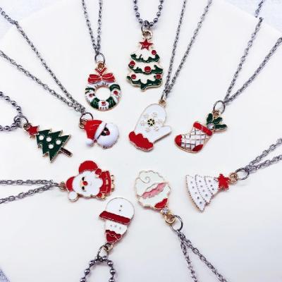 China China Customized High Quality Metal Christmas Gift Birthday Accessories Christmas Pendant For Party Favors for sale