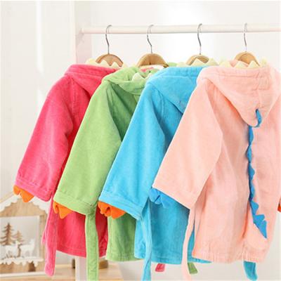 China Factory Price QUICK DRY Soft Toddler Bathrobe Animal Shaped Children With Hoods for sale