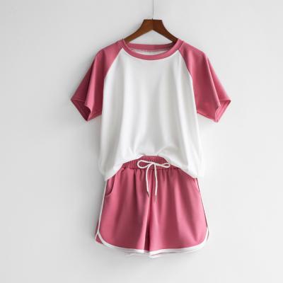 China QUICK DRY Custom Pajamas Sleepwear Cotton Short Sleeve Nightgown Homewear Summer Organic Pajamas for sale