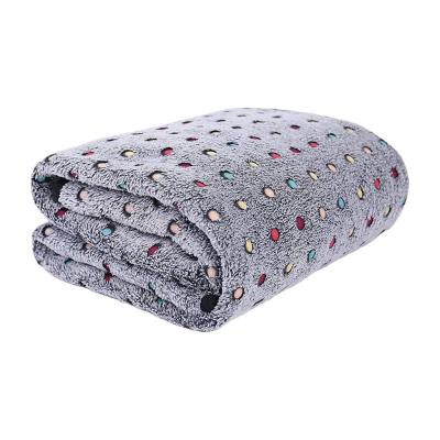 China Viable Cheap Woven System Factory Price Flannel Dog Accessories Luxury Dog Blanket Blankets Wholesale for sale