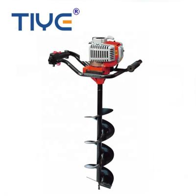 China TIYE Digger Barrena De Tierra 52cc Power Gasoline Earth Auger Post Hole 62x41x30cm for sale