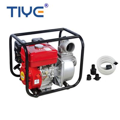 China Family Homes Supply Popular Gasoline 2 Stroke 6.5hp Gasoline Water Pump for sale