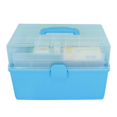 China Meet the Needs Large Three-Layer Household Portable Multi-Layer Medical Emergency Storage Large-Capacity Drug Storage Medicine Box for sale