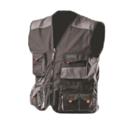 China China Factory Quick Dry Mens Canvas Work Vest With Multi Pockets Fish Working Vest for sale