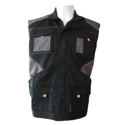 China Invest Customized LOGO Safety Apparel Fishing Zipper Vest for sale