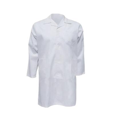 China Comfortable Breathable Cotton Twill Plus Size Unisex Lab Coat for sale