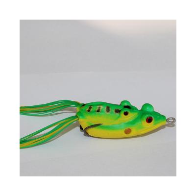 China Customizable Unique Design 12g Topwater Floating Bass Bait Handmade Bait Frog Bait for sale