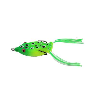 China Topwater High Quality Unique Design Bionic Frog Fishing Lure Plastic Water Top Lure for sale