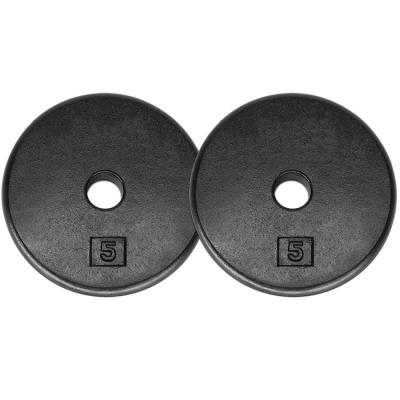 China Lecheng Universal Standard Cast One Inch Weight Plates 5, 7.5, 10, 15, 20, 25 lbs for sale