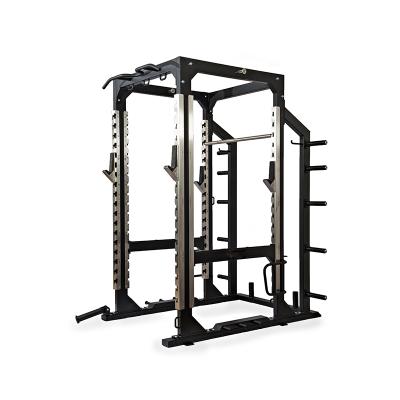 China Lecheng Universal Customize Fitness Multi Cross Power Rack Cage For Strength Training for sale