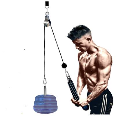 China Home Use 2 Meter DIY Home Gym Pulley System Pulley Tricep Pulley System For Arm Strength Training for sale