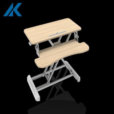 China Desk Lifting Riser (Height) Office Home Furniture Modern Single Column Electric Adjustable Telescopic Motor Double Motor Executive for sale