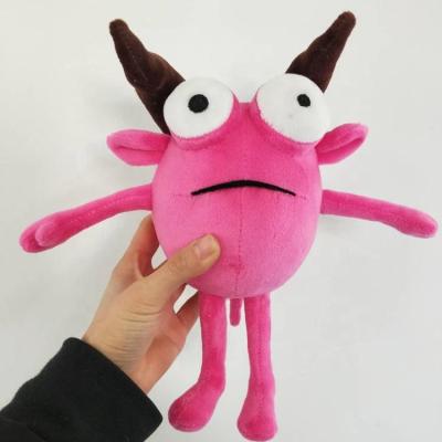 China Mini Custom Plush Toys For Game Characters Big Eyed Monster Plush Toy for sale