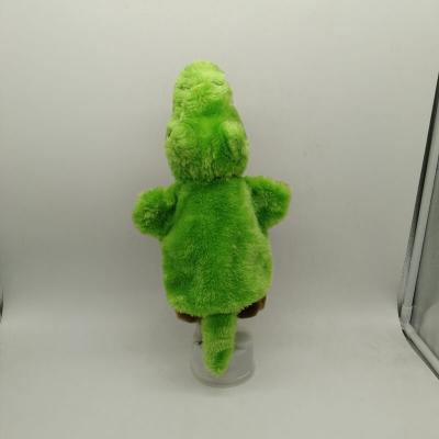 China Custom Soft Plush Crocodile Hand Pupet Plushies Finger Puppet Soft Toy Wholesale for sale