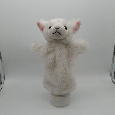 China Wholesale Custom Made Cat Bunny Rabbit Soft Plush Hand Pupet Soft Toy Finger Puppet Toys for sale