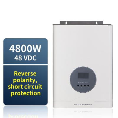 China 6000 Kva 4.8kw Off Grid Solar Inverter With Charge Controller All In One Hot 325L*263W*123H for sale