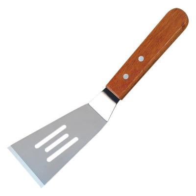 China Viable Cooking Shovel 25*6cm for Turner Steak Vegetables Egg Fried Grilling/Grilling Flat Spatula for sale