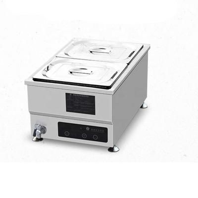 China Restaurant Stainless Steel Table Top Eco - Friendly Commercial Electric Display Bain Marie Food Warmer for sale