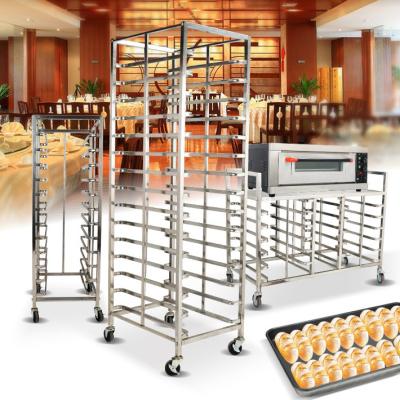 China Restaurant Stainless Steel 6 Layers 12 Layers 15 Layers Trolley Cart DT-01 Shelf Bakery Kitchen for sale