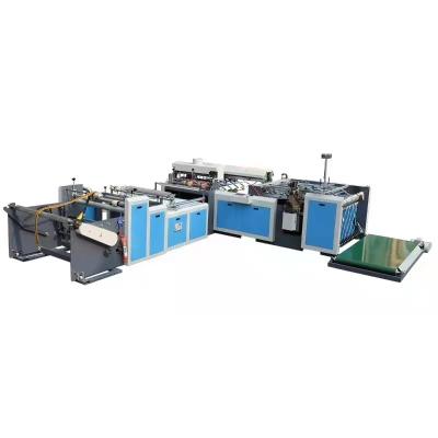 China Hotels PP Woven Bag Cutting And Sewing Machine And Bag Making Machine Bag Production Line for sale