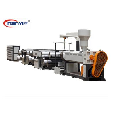 China Pellets Polyethylene Flat Yarn Making Machine Extrusion Line for sale