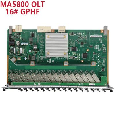 China FTTH Huawei GPHF Service Board Card 16 Ports GPON for MA5800-X2 MA5800-X7 MA5800-X15 MA5800-X17 OLT with C+ C++ SFP Module for sale