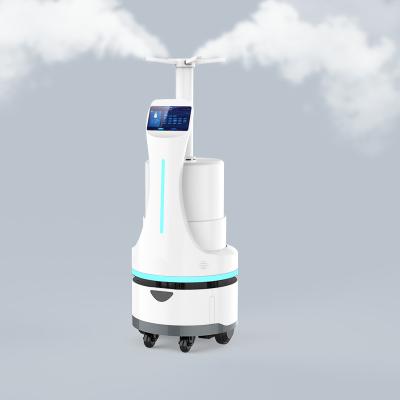 China Medical Treatment Reeman Intelligent Disinfection Robot Automatic Filling Spraying Dulling Robots For Company Office Buildings for sale