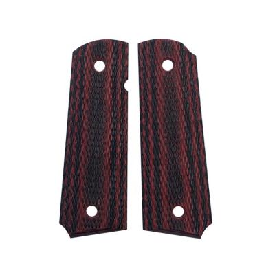 China Dymondwood / Laminated Wood CNC Customized Dymondwood 1911 Grips For Sports for sale