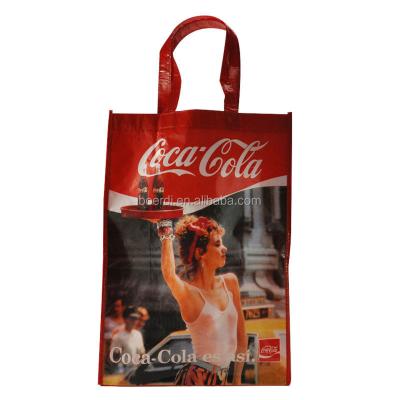 China Lightweight TCCC AUDITED FACTORY PP Nonwoven Shopping Bag With Lamination for sale