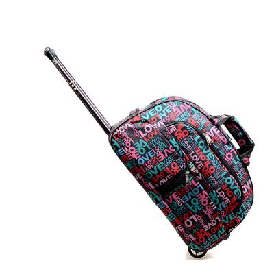 China Hot Selling RPET New Design Rpet Trolley Luggage Wheeled Bags for sale