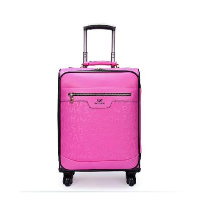 China Trolley ABS Nylon PC Chair Case Trolley Suitcase Luggage Bag for sale