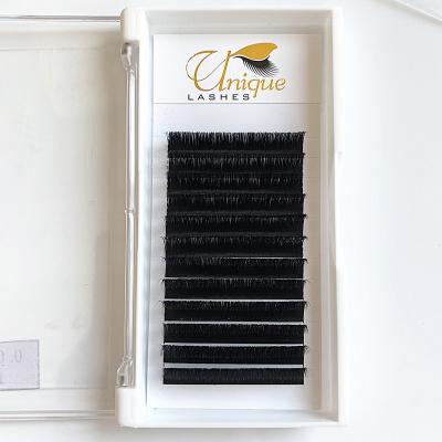 China Natural Flawless High Quality Lashes Long Easy Fanning Person Lashes 0.07mm 6-25mm for sale