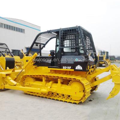 China 160HP SHANTUI SD16F Forest Bulldozer with low price for sale 4.5m3 for sale