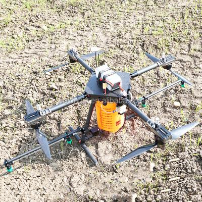 China Good quality battery operated pesticide spraying drone/VTOL 6L helicopter briskly spraying UAV for sale