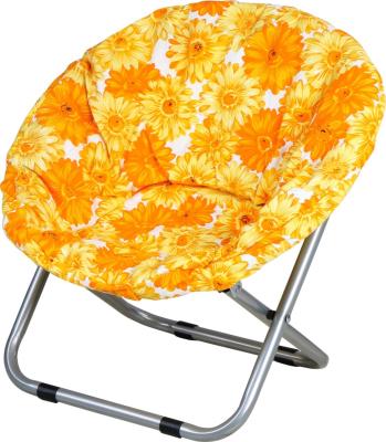 China Washable Kids Chair Portable Removable Round Easy-carry Camping Chair Moon Folding Chair Beach Chair For Adults for sale