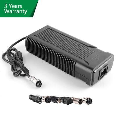 China Desktop kc RCM CE Certified 29.2V 10A LiFePO4 Battery Charger for 8S 24V LiFePO4 Battery Pack Electric Tricycle for sale