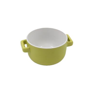 China Wholesale Glazed Ceramic Soup Bowl Color 25oz Viable Custom Noodle Cereal Salad Pots for sale