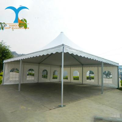 China Fireproof Outdoor Single Commercial Pagoda Tent Gazebo 5*5 Tent Indian Wedding. for sale