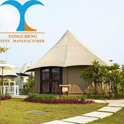 China Alluminum alloy fabric hotel membrane structure architectural tensile tents for outdoor hot sale products for sale